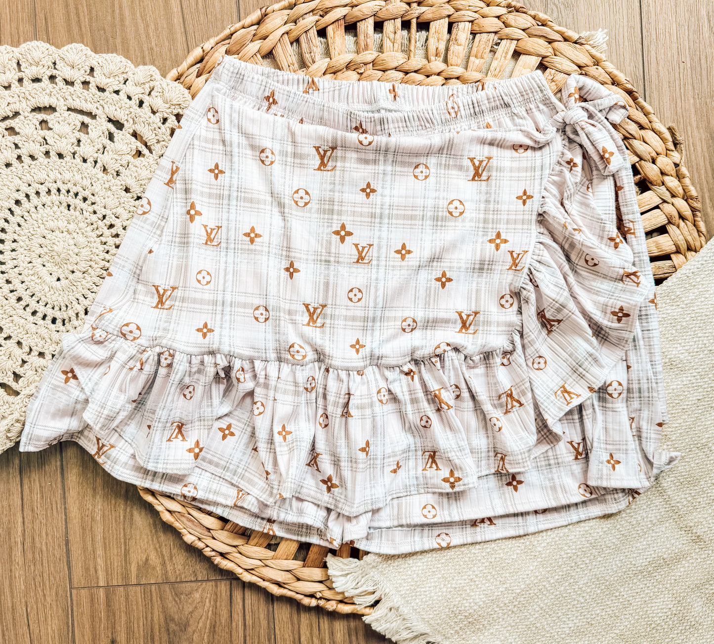 CUSTOMS - Ginger Skort