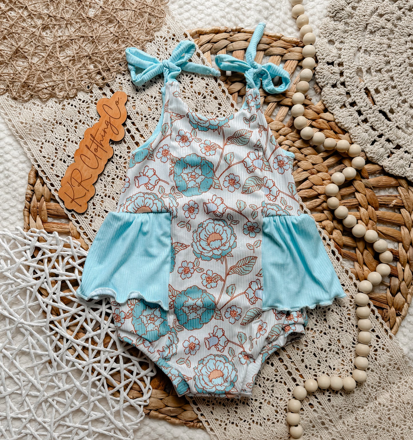 CUSTOMS - camellia romper