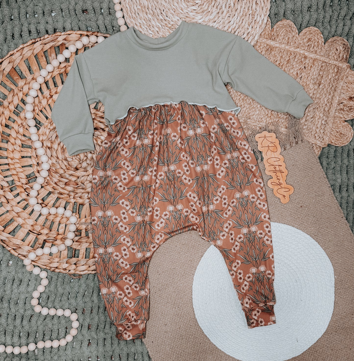 3T Napa Romper + 3T Honey Top