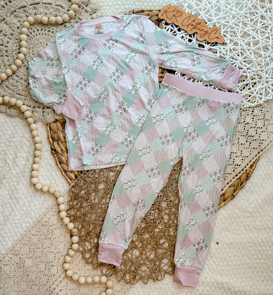 Bamboo - Blush Blossom Dreams ( Two Piece)
