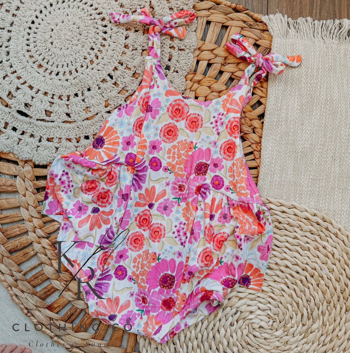 CUSTOMS - camellia romper