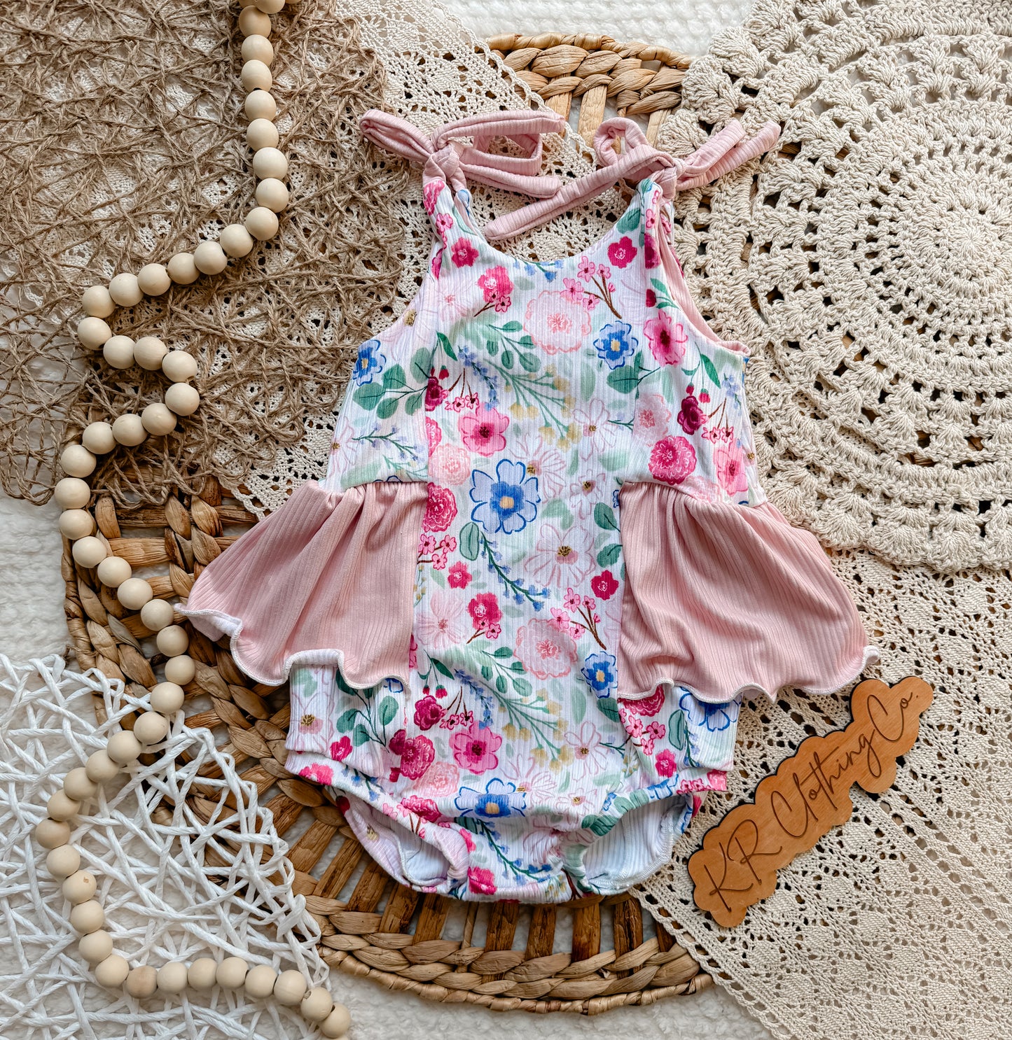 CUSTOMS - camellia romper