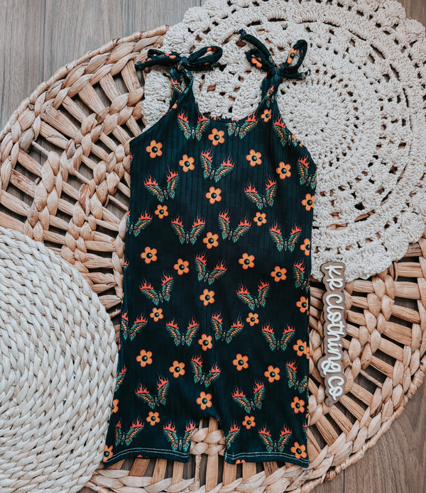 Tie Strap Ollie Romper