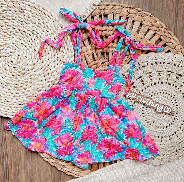 Flora Romper - Shorts